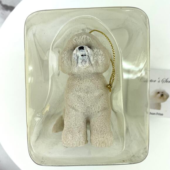 Bichon Frise ACA Limited Edition Collectors Series Christmas Holiday Ornament - Picture 13 of 16